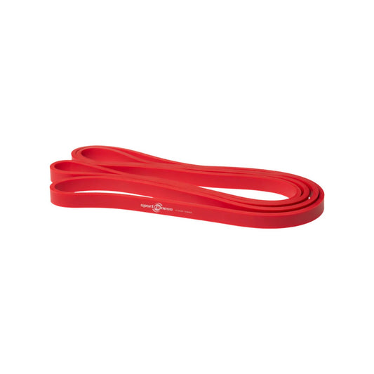 Banda Elástica de Poder Sportfitness Roja (13mm) - Resistencia Media-Baja