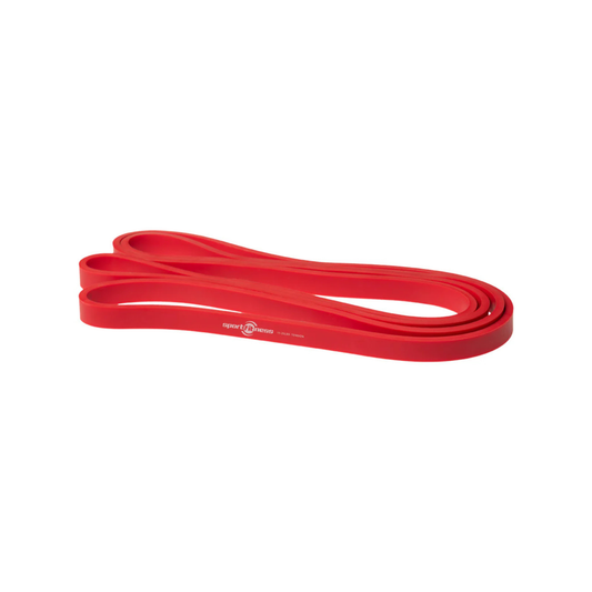 Banda Elástica de Poder Sportfitness Roja (13mm) - Resistencia Media-Baja