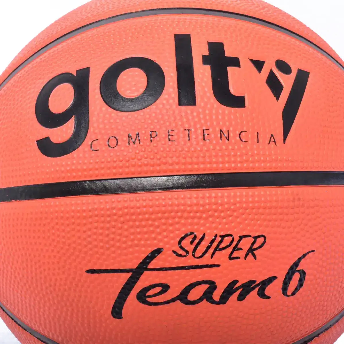 Balón de baloncesto Golty Super Team No. 6, detalle de las costuras
