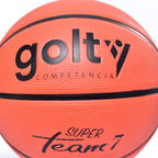 Balón de baloncesto Golty Super Team No. 7, vista posterior