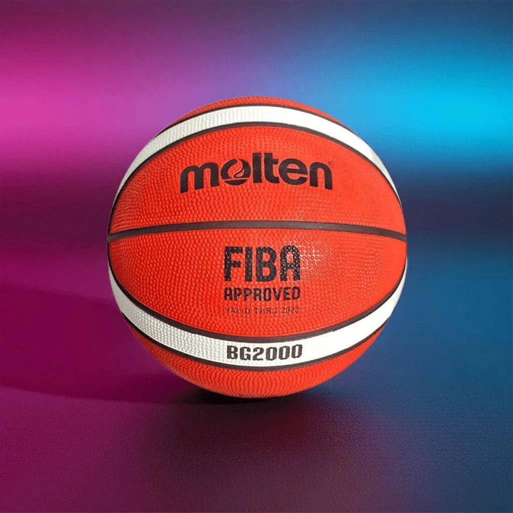Balón de baloncesto Molten BG2000, detalle de las costuras