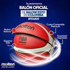 Balón de baloncesto Molten BG4500, vista posterior
