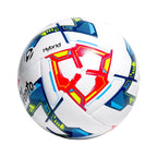 Balón de fútbol Vento Pro Híbrido, diseño azul, vista 3