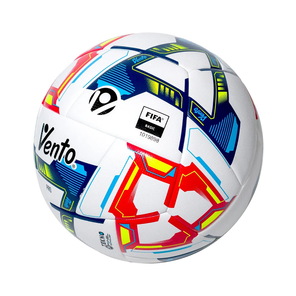 Balón de fútbol Vento Pro Híbrido, diseño azul, vista 5