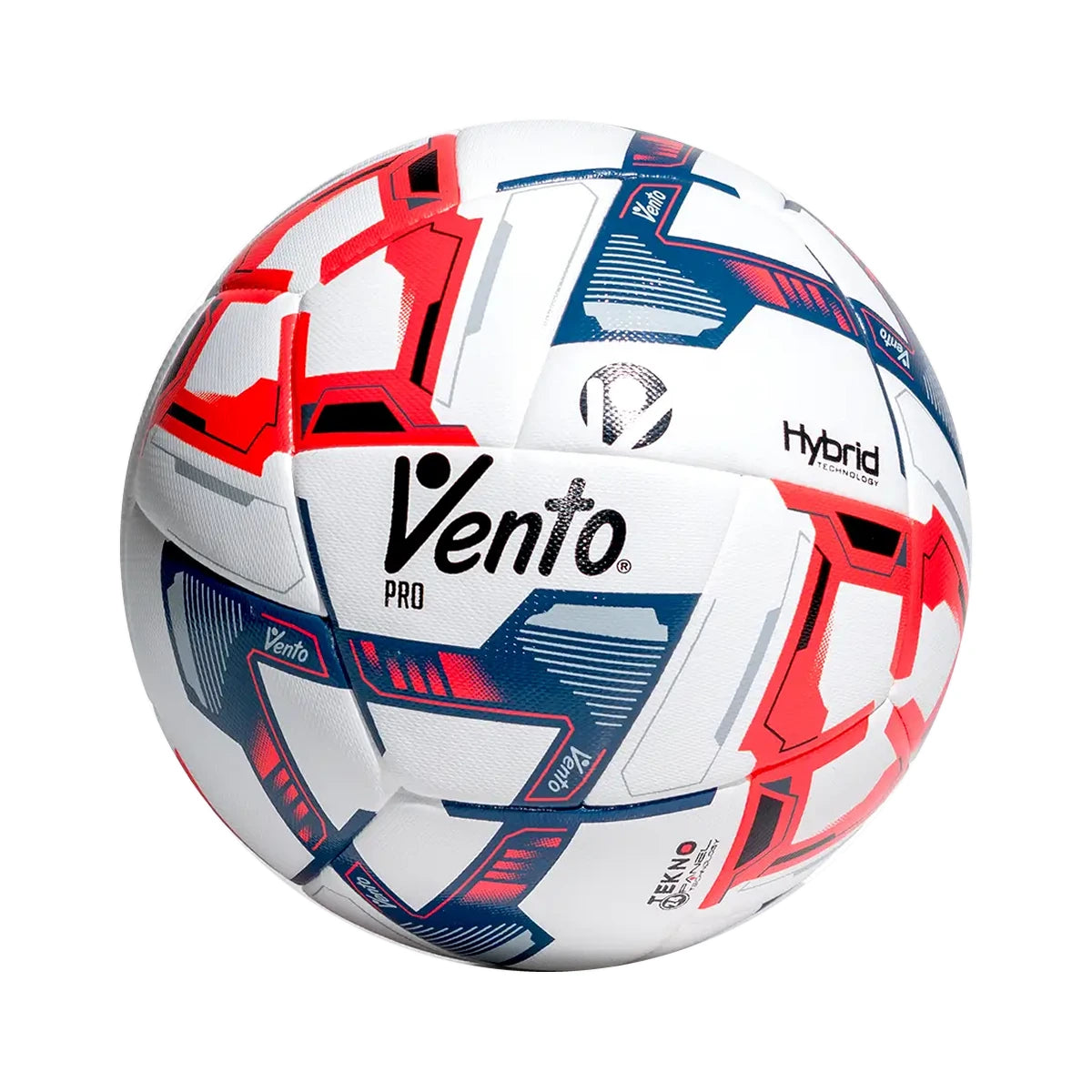 Balón de fútbol Vento Pro Híbrido, diseño morado, vista 2