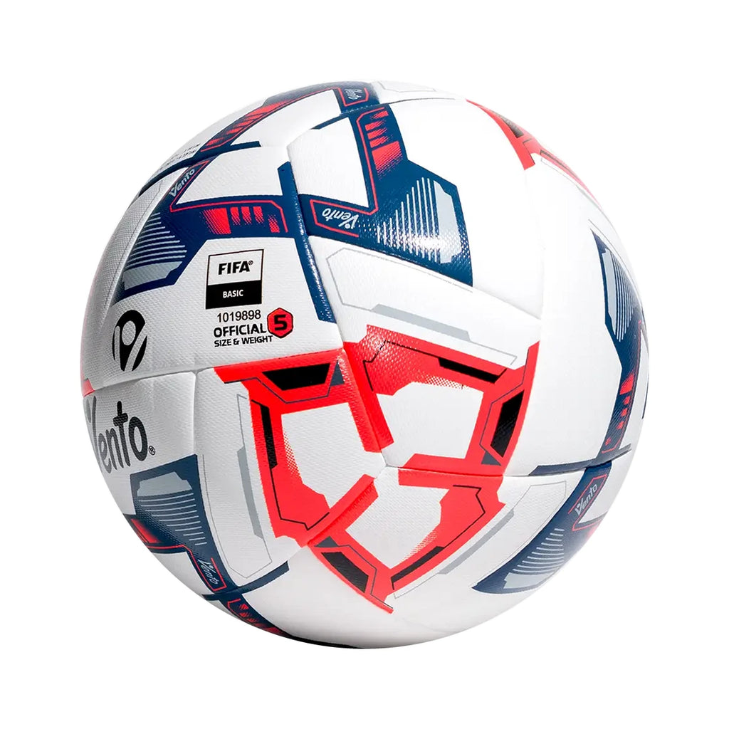 Balón de fútbol Vento Pro Híbrido, diseño morado, vista 3