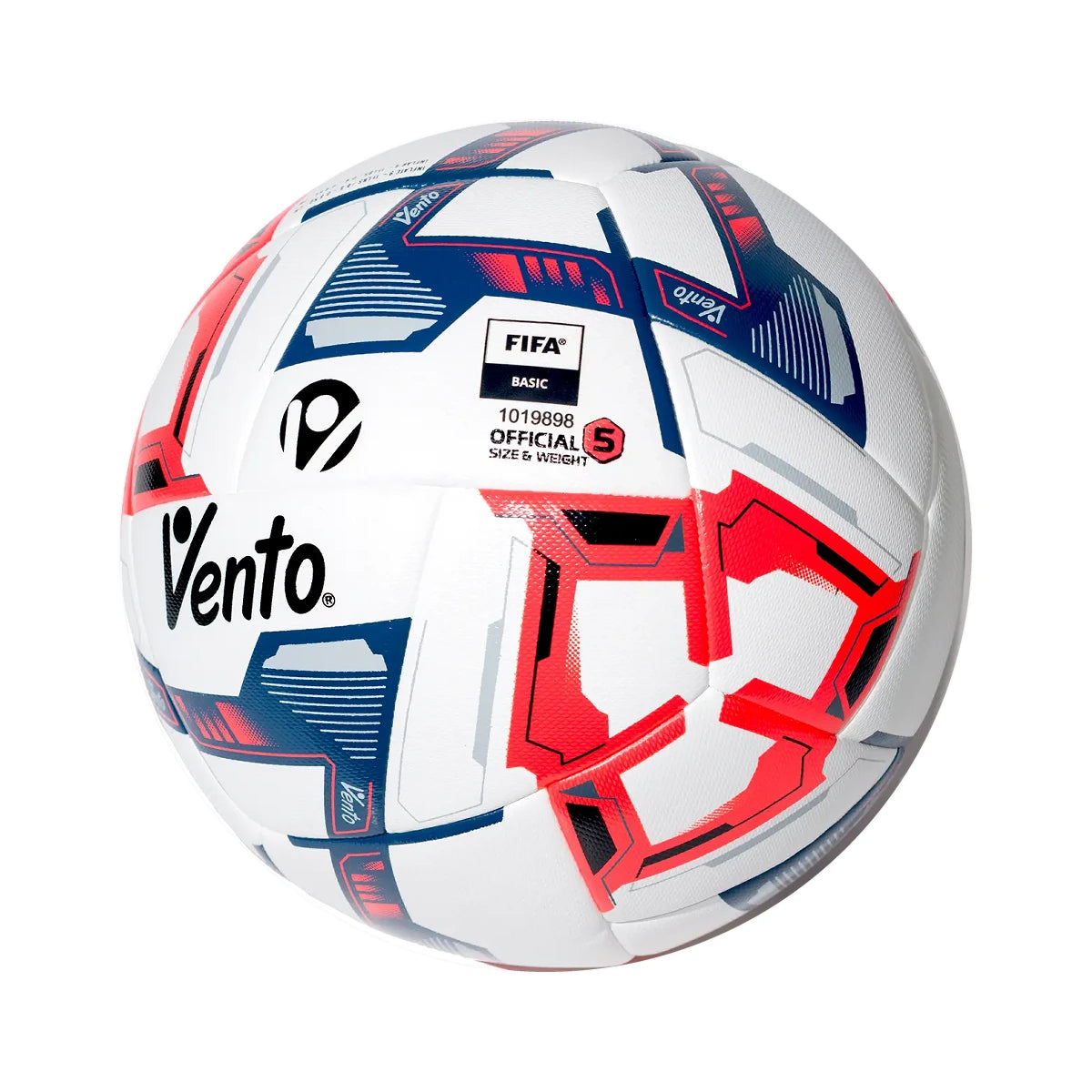 Balón de fútbol Vento Pro Híbrido, diseño morado, vista 5