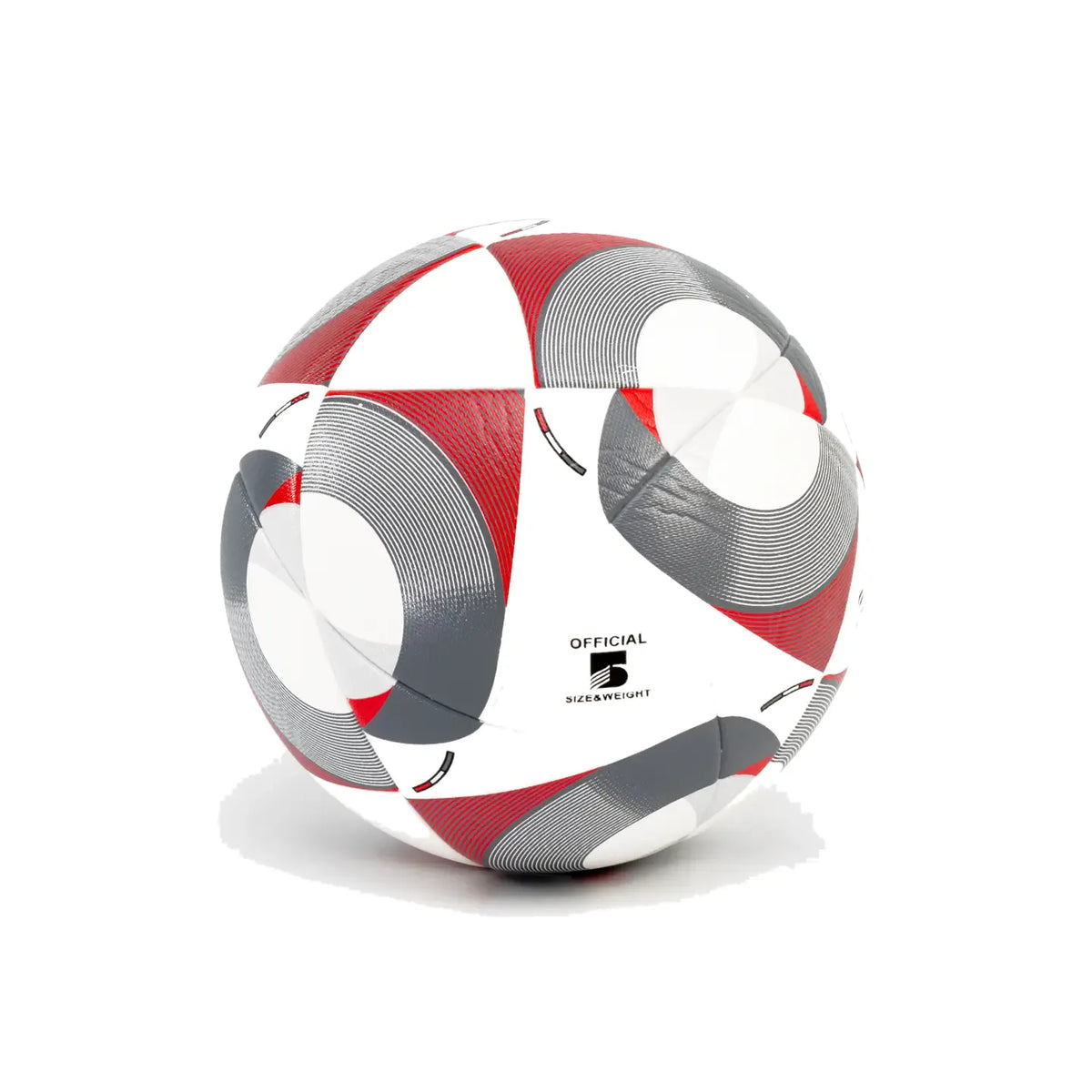 Balón de Fútbol Vento Thermobonded Lines No. 5 color rojo