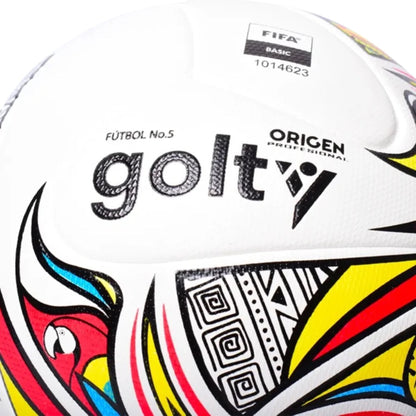 Balón de Fútbol Golty Origen No. 5 - Profesional Certificado FIFA Basic