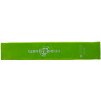Banda elástica verde de 5 libras, resistencia muy suave, del set x5 SportFitness