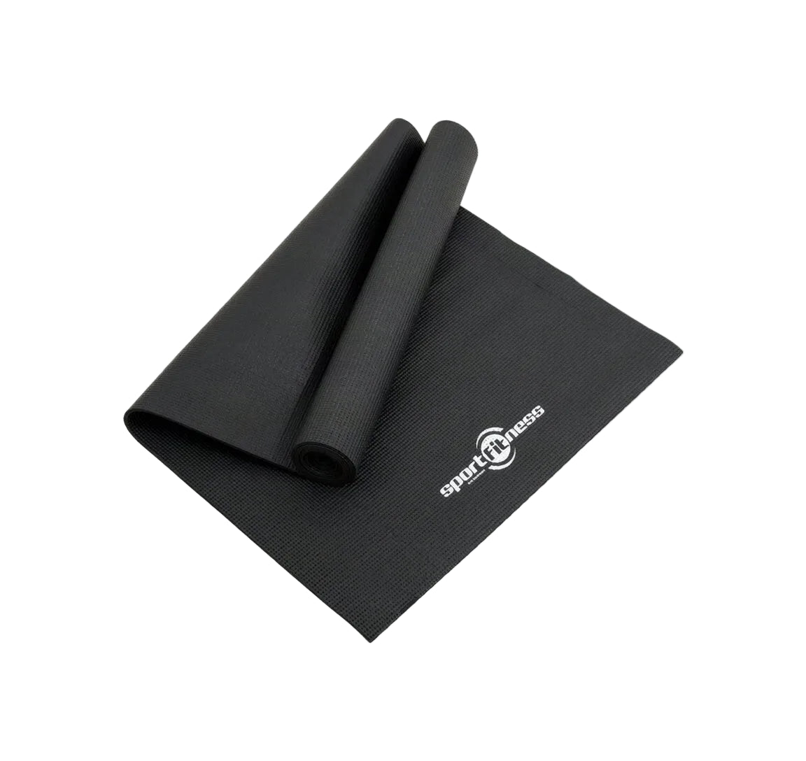 Colchoneta para Yoga SportFitness - Negra