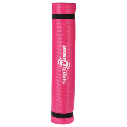 Colchoneta para Yoga SportFitness - Rosada