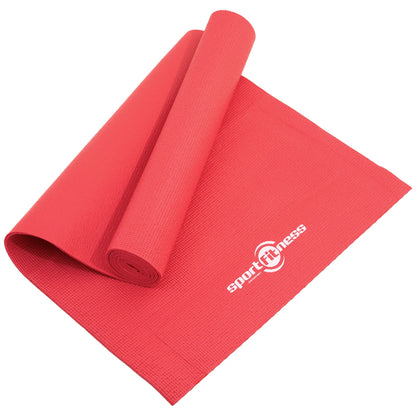 Colchoneta para Yoga SportFitness - Roja