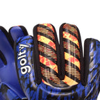 Guantes de arquero Golty Hyperfaster, detalle de los dedos y costuras