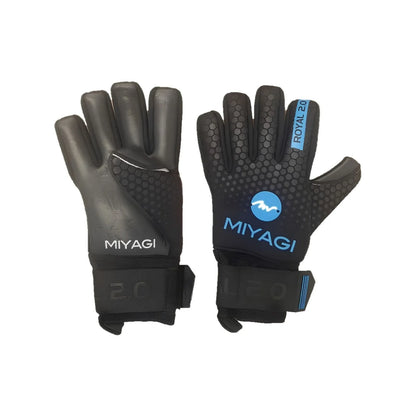 Guantes de arquero Miyagi Royal MG015 de alto rendimiento, vista frontal