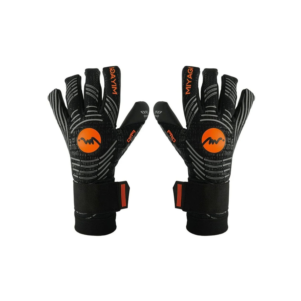 Guantes de arquero Miyagi Pro Meslier MG016, vista superior