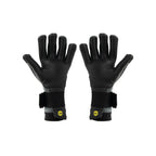 Guantes de arquero Miyagi Pro Meslier MG016, detalle del logo Miyagi