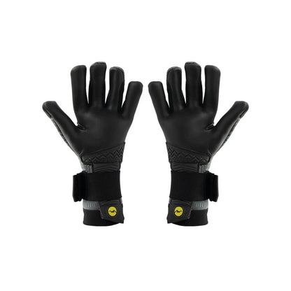 Guantes de arquero Miyagi Pro Meslier MG016, detalle del logo Miyagi
