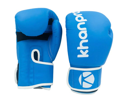 Guantes de boxeo Khanpro K801 para entrenamiento y sparring, vista frontal