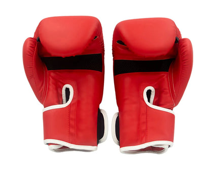 Guantes de boxeo Khanpro K801, detalle de las costuras