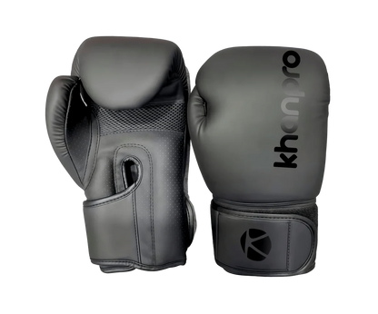 Guantes de boxeo Khanpro K801, uso en saco de boxeo