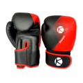 Guantes de boxeo Khanpro K802 de competencia y alto rendimiento, vista frontal