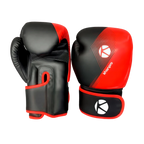 Guantes de boxeo Khanpro K802 de competencia y alto rendimiento, vista frontal
