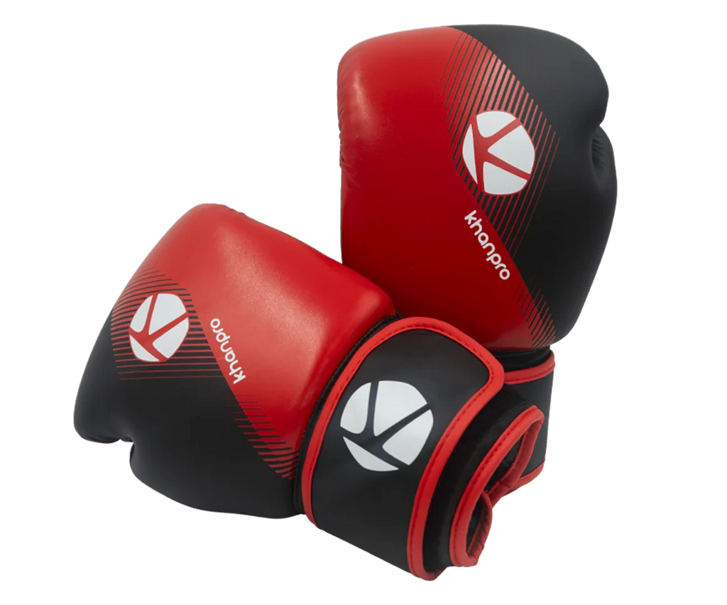 Guantes de boxeo Khanpro K802, detalle de la palma