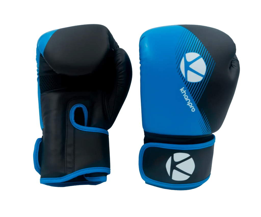 Guantes de boxeo Khanpro K802, detalle de la muñequera