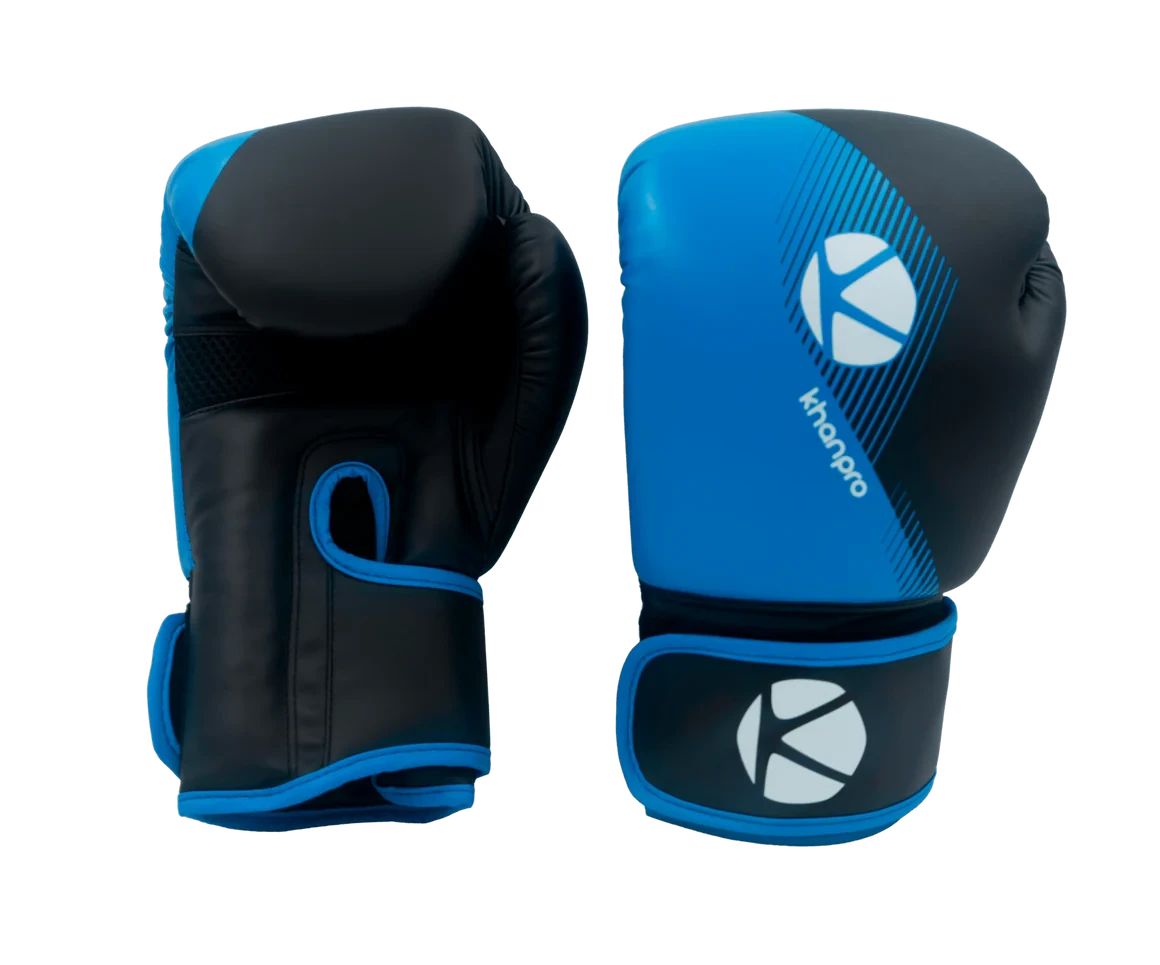 Guantes de boxeo Khanpro K802, detalle de la muñequera
