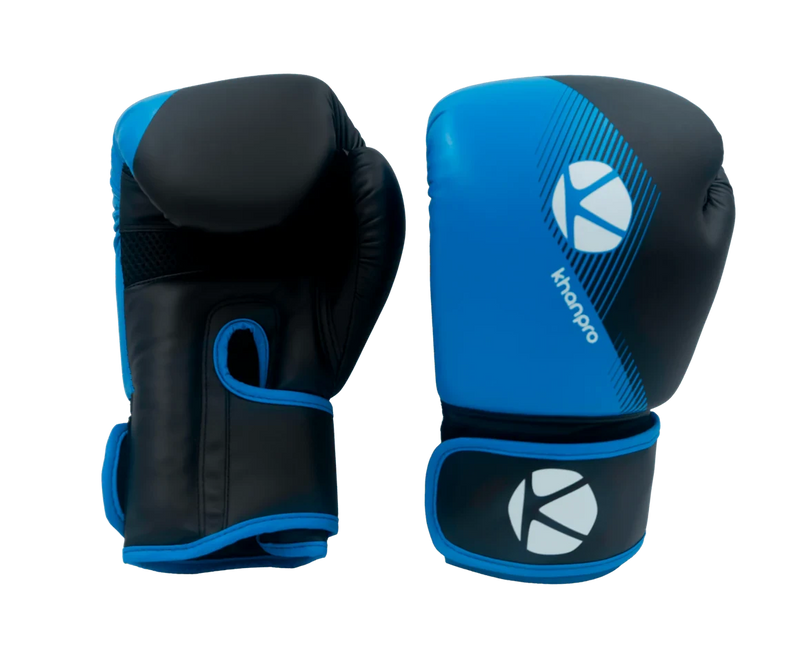 Guantes de boxeo Khanpro K802, detalle de la muñequera
