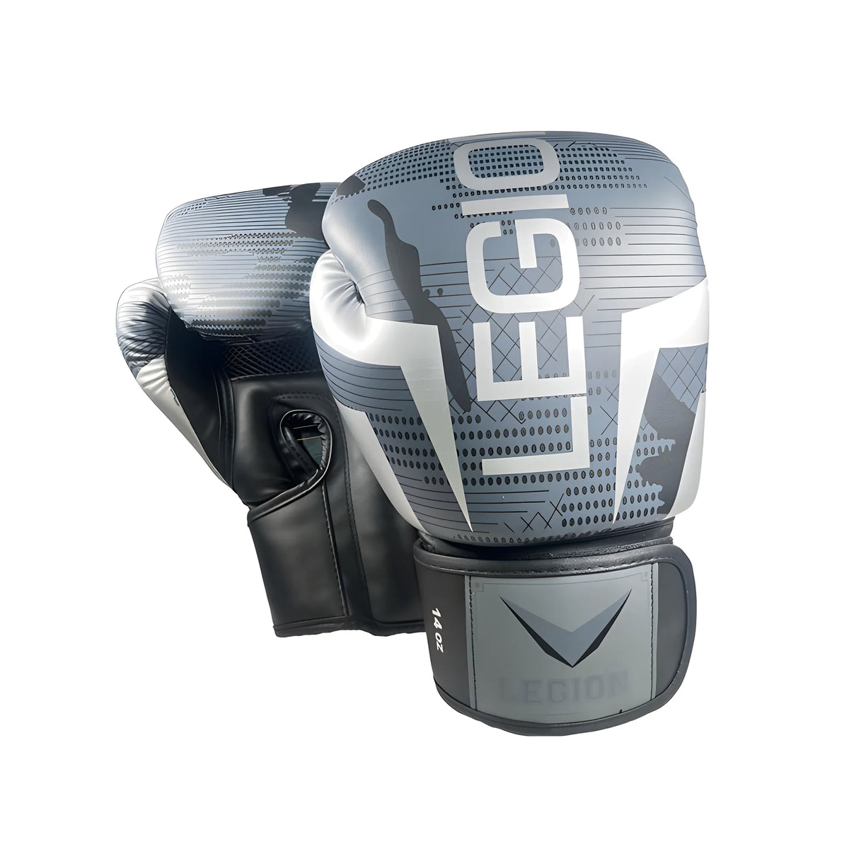 Guantes de boxeo Legión Camuflado Gris II, vista lateral
