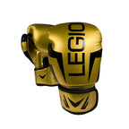 Guantes de boxeo Legión Exclusive Dorado-Negro, vista lateral