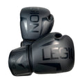 Guantes de boxeo Legión Esencial Negro, vista frontal del par