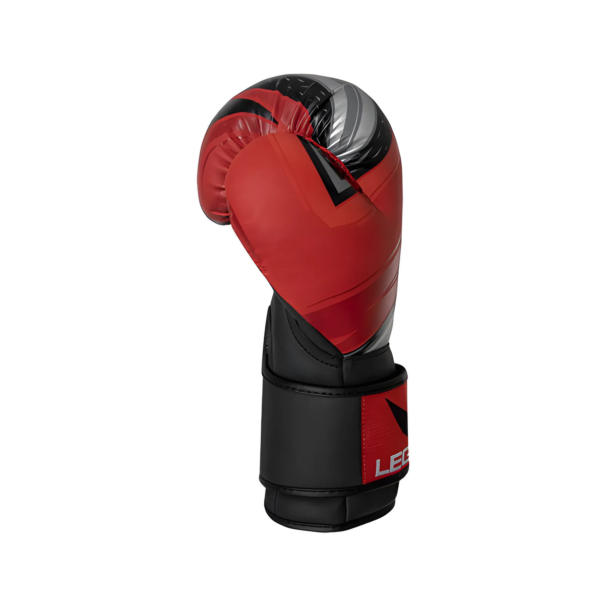 Guantes de boxeo Legión Warriors Collection Rojo-Gris, detalle de la palma