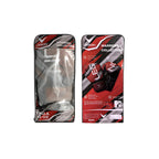 Guantes de boxeo Legión Warriors Collection Rojo-Gris, vista trasera del puño