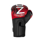 Guantes de boxeo Legión Warriors Collection Rojo-Negro, vista lateral