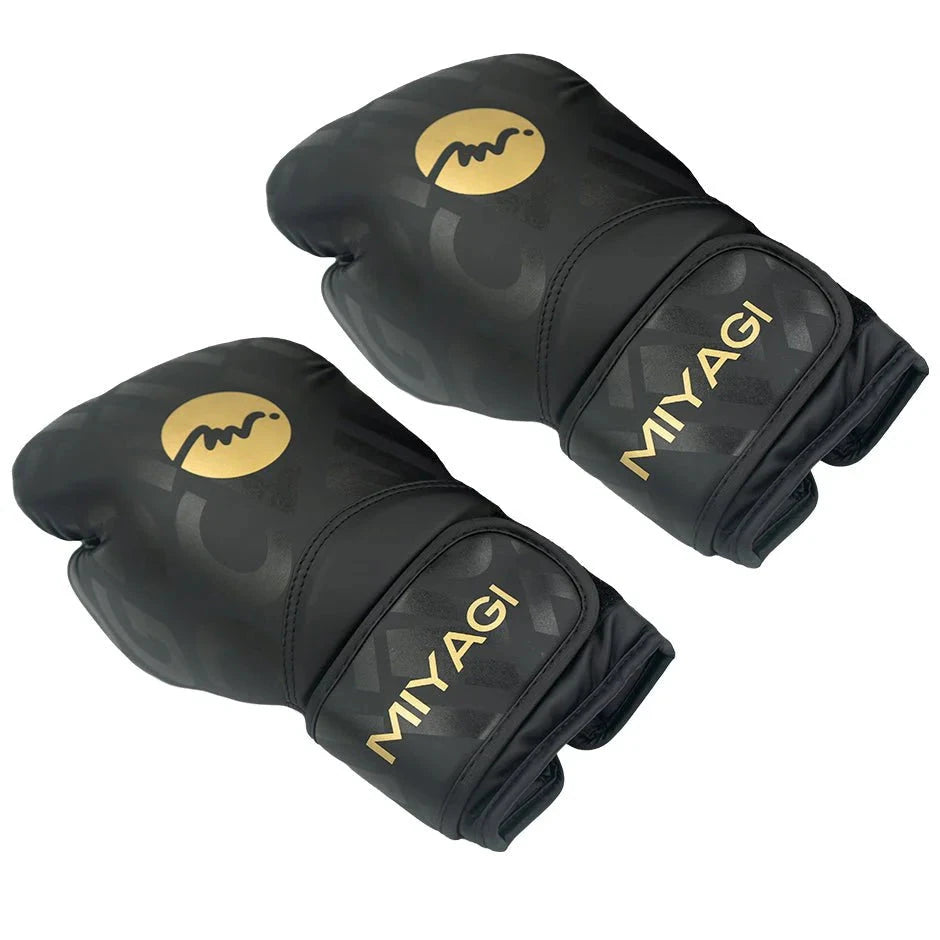Guantes de boxeo Miyagi MX173, detalle de la palma
