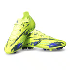 Guayo de fútbol Golty New Bio Flex Flyknit color verde, detalle del tejido Flyknit