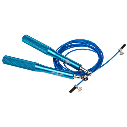 Lazo para Saltar en Aluminio Azul Profesional – Sportfitness