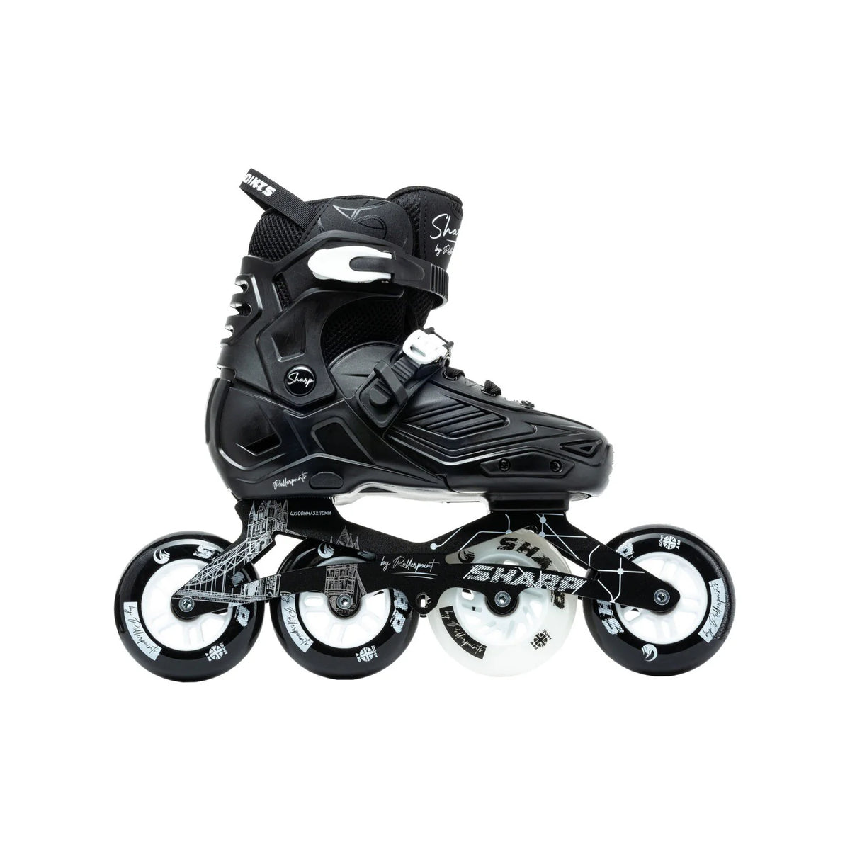 Patines Roller Points Sharp – Patines en Línea Graduables con Rueda LED