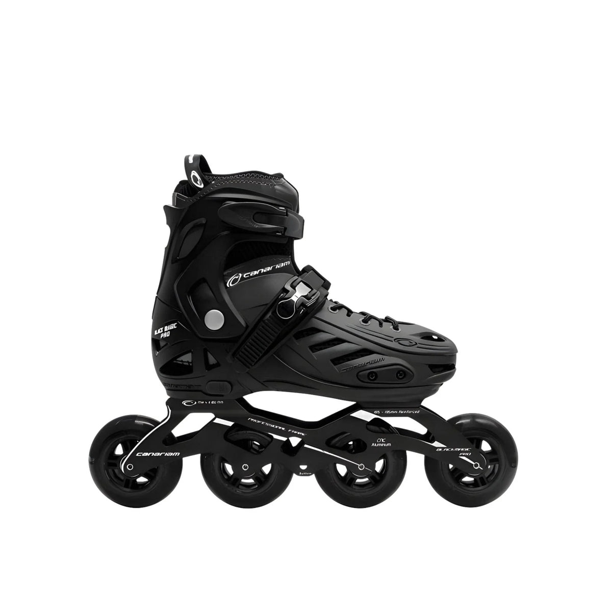 Patines Canariam Black Magic Pro Plus, detalle de las ruedas