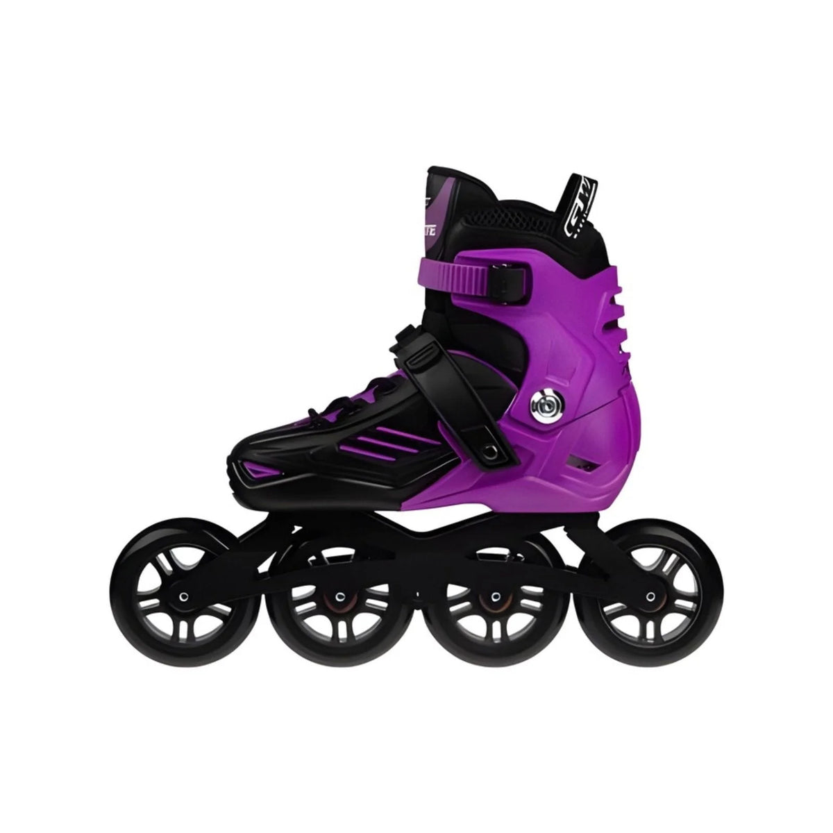Patines GW Belloni Plus, detalle de la suela y chasis