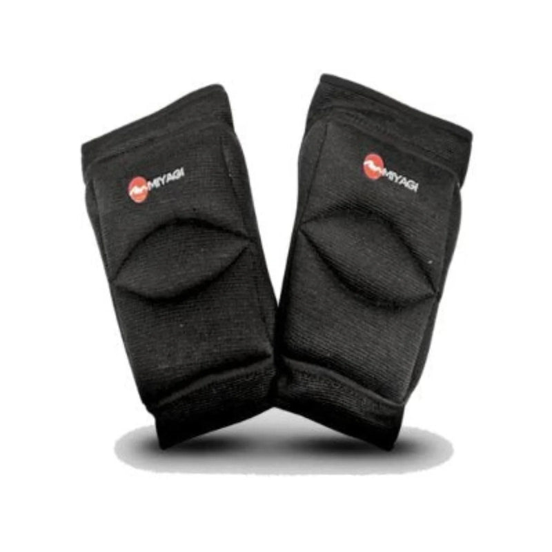 Rodillera multiusos elástica Miyagi M6762, protección deportiva para voleibol, par completo