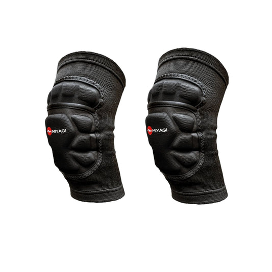 Rodillera Nylon Termoformada Miyagi M6764 – Protección Deportiva para Voleibol | PAR