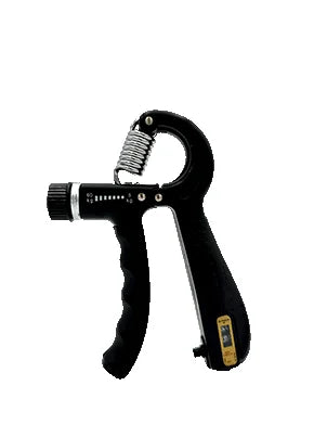 Tensor para mano con contador digital Miyagi M19001B, hand grip graduable de 0 a 60 kg