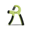Tensor para mano graduable Miyagi M97029 verde y negro, hand grip de 5 a 60 kg
