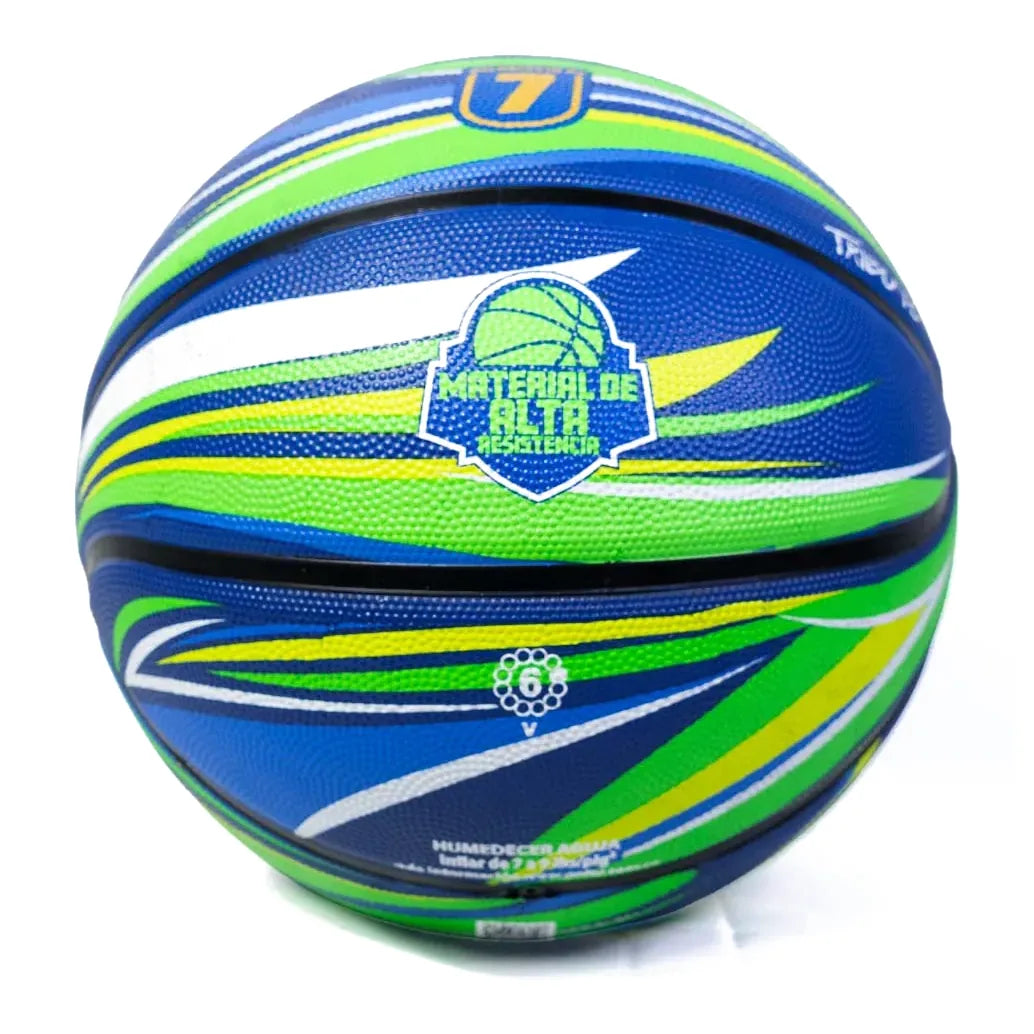 Balón de Baloncesto Golty Tributo No.7 Verde/Azul
