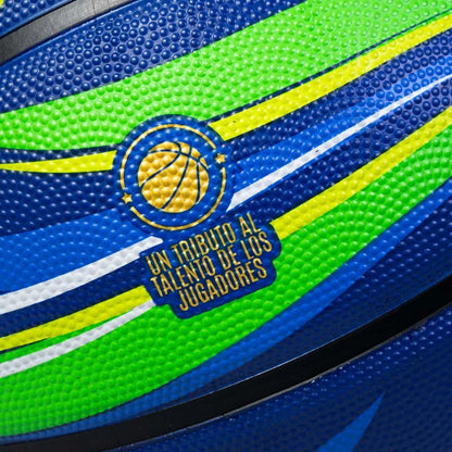 Balón de Baloncesto Golty Tributo No.7 Verde/Azul