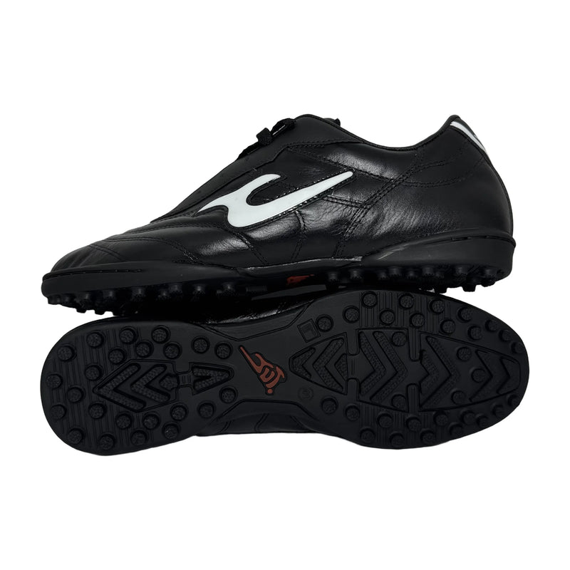 Zapatillas de fútbol JUT 509 Negro Clásico en cuero – vista 1